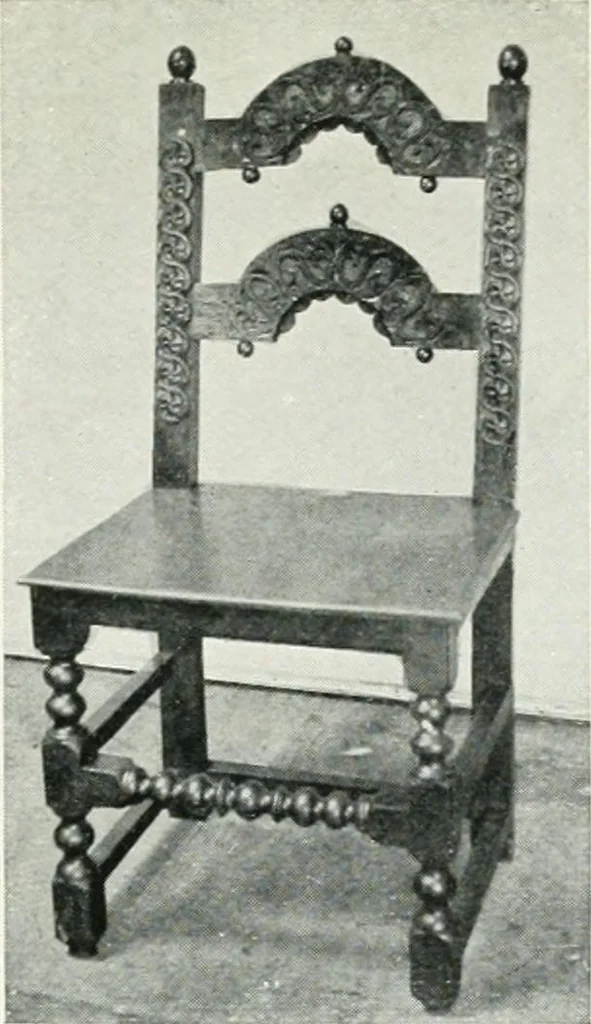 An illustration from Chats on cottage and farmhouse furniture, 1911, leaf 202