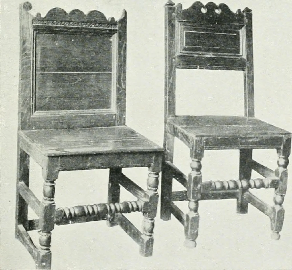 An illustration from Chats on cottage and farmhouse furniture, 1911, leaf 202