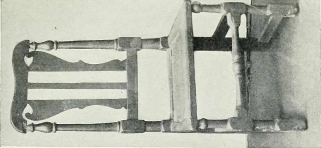 An illustration from Chats on cottage and farmhouse furniture, 1911, leaf 214