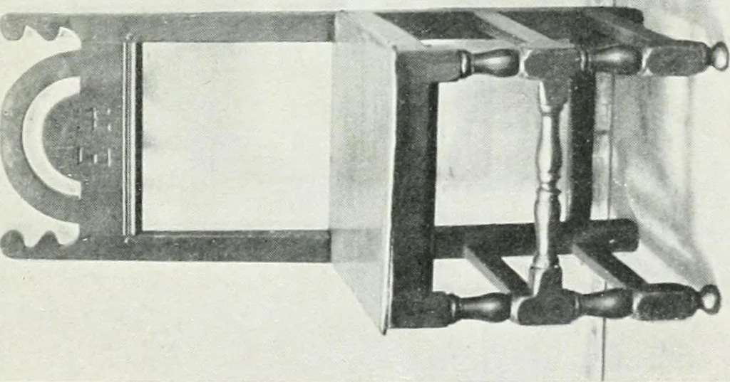 An illustration from Chats on cottage and farmhouse furniture, 1911, leaf 214