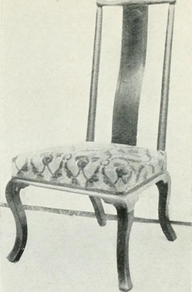 An illustration from Chats on cottage and farmhouse furniture, 1911, leaf 218
