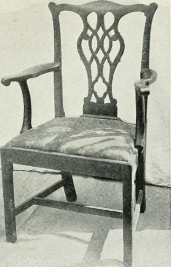 An illustration from Chats on cottage and farmhouse furniture, 1911, leaf 230