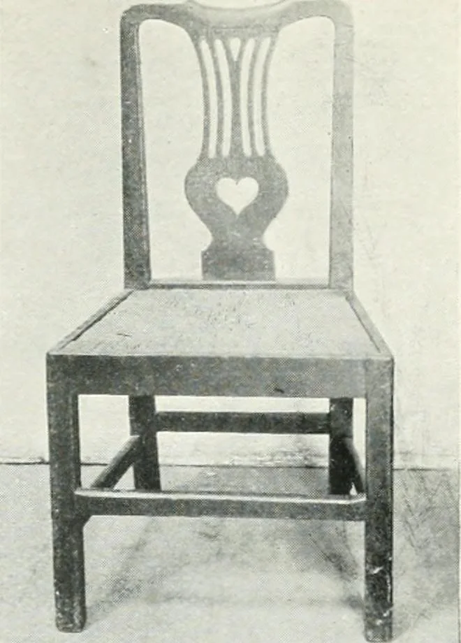 An illustration from Chats on cottage and farmhouse furniture, 1911, leaf 230