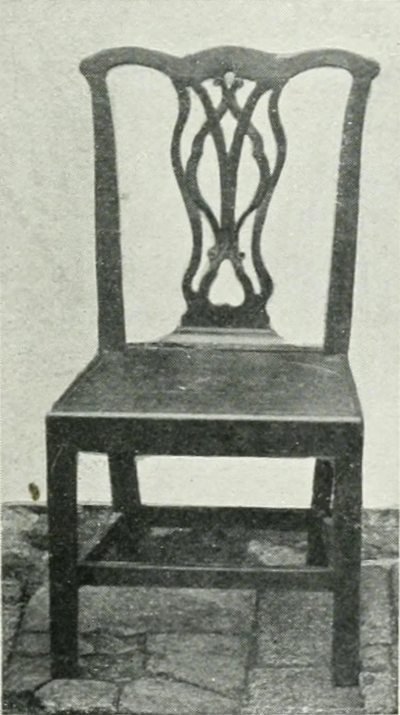 An illustration from Chats on cottage and farmhouse furniture, 1911, leaf 230