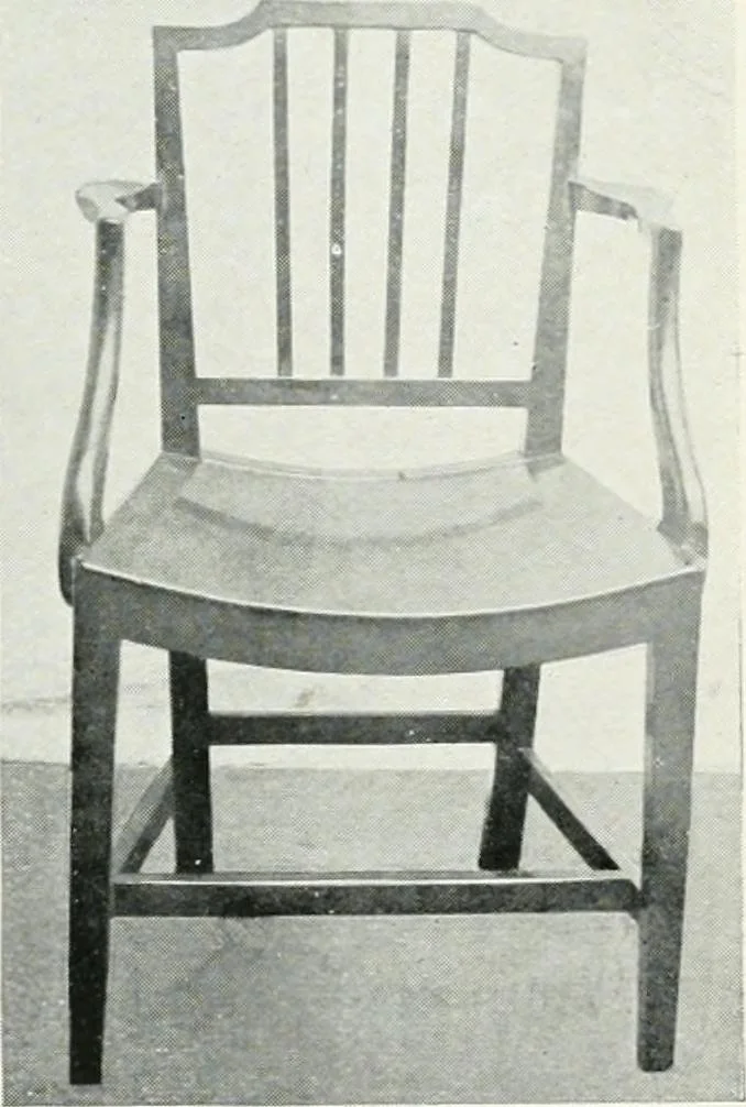 An illustration from Chats on cottage and farmhouse furniture, 1911, leaf 230