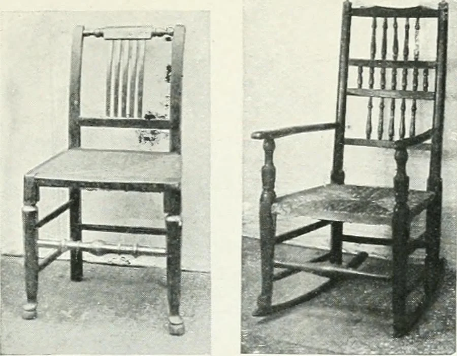 An illustration from Chats on cottage and farmhouse furniture, 1911, leaf 240
