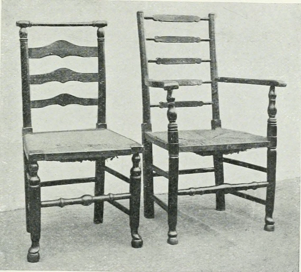 An illustration from Chats on cottage and farmhouse furniture, 1911, leaf 240
