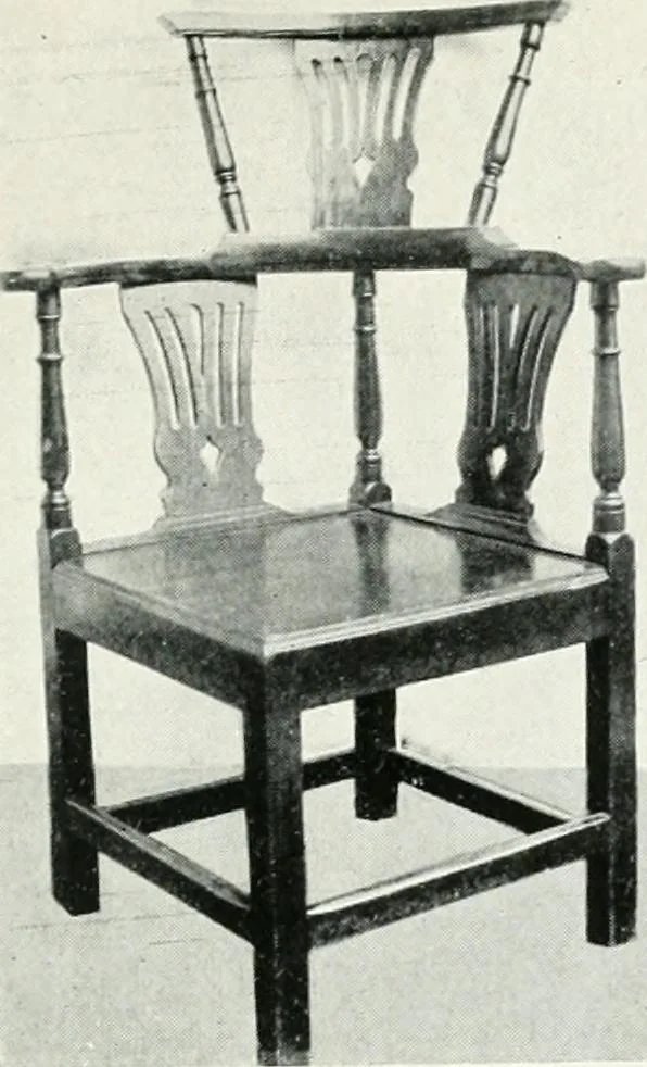 An illustration from Chats on cottage and farmhouse furniture, 1911, leaf 242