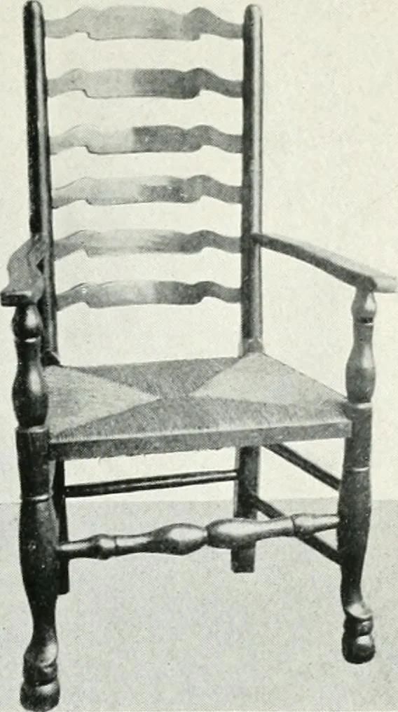 An illustration from Chats on cottage and farmhouse furniture, 1911, leaf 242