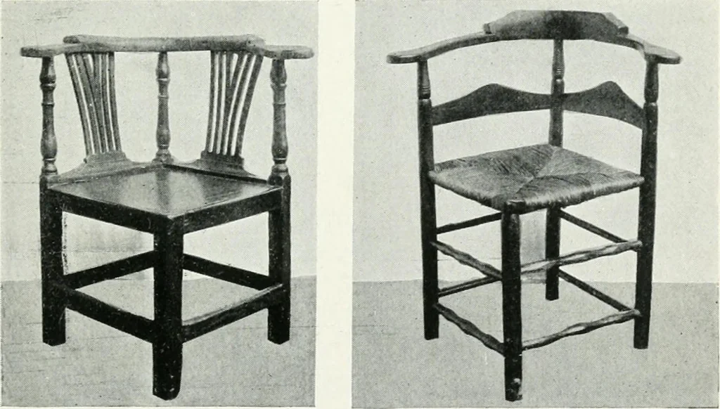 An illustration from Chats on cottage and farmhouse furniture, 1911, leaf 242