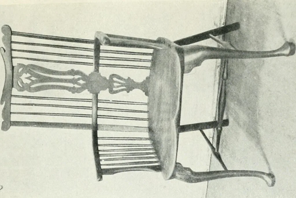 An illustration from Chats on cottage and farmhouse furniture, 1911, leaf 256