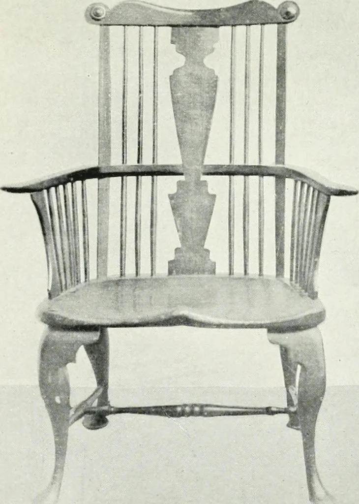 An illustration from Chats on cottage and farmhouse furniture, 1911, leaf 256