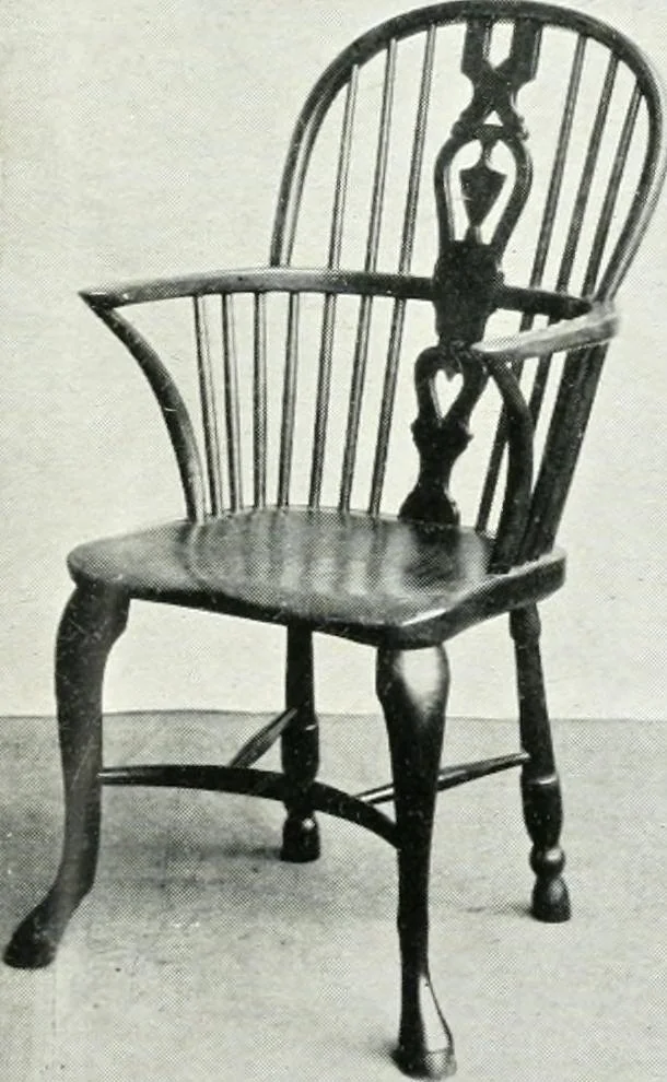An illustration from Chats on cottage and farmhouse furniture, 1911, leaf 258