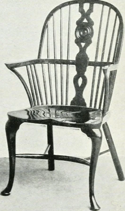 An illustration from Chats on cottage and farmhouse furniture, 1911, leaf 258