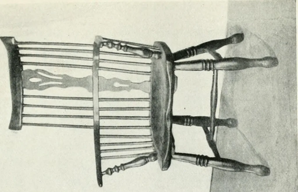 An illustration from Chats on cottage and farmhouse furniture, 1911, leaf 262