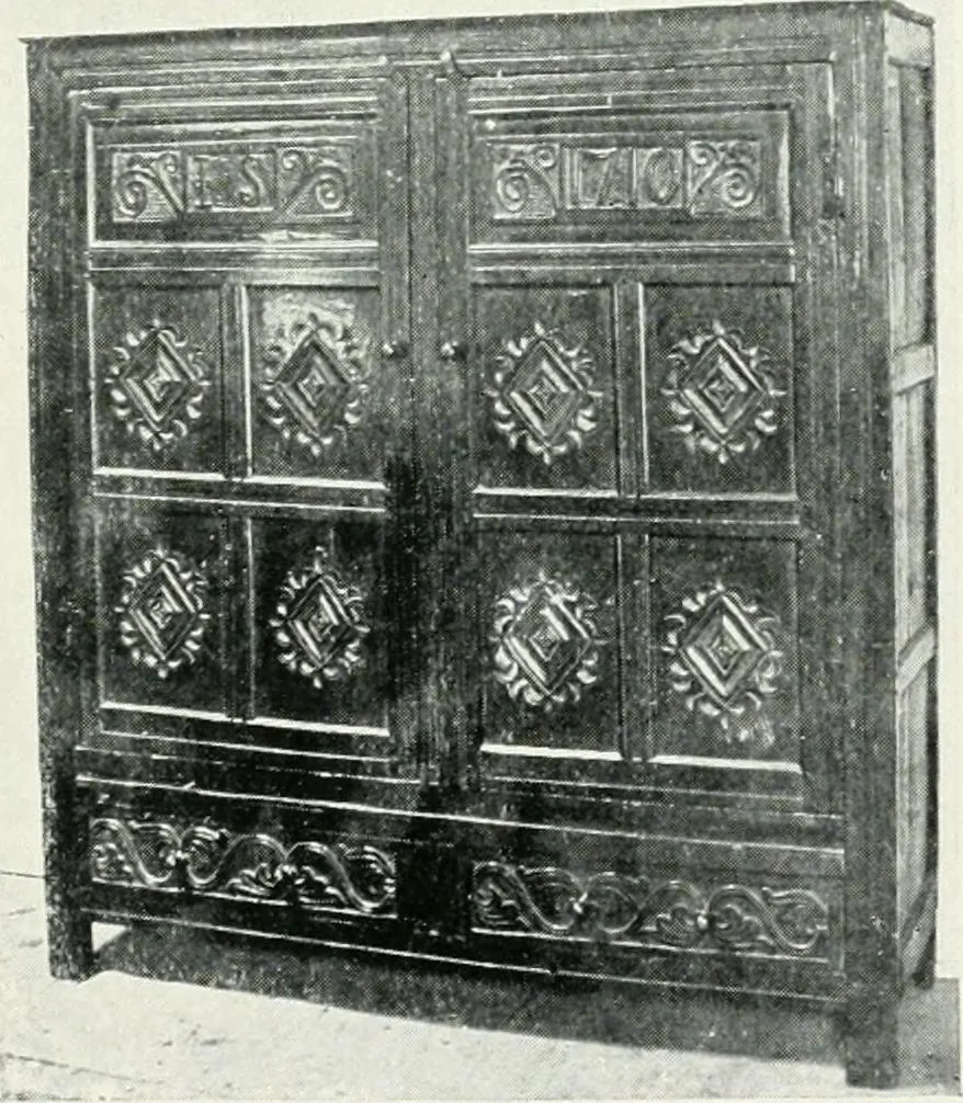 An illustration from Chats on cottage and farmhouse furniture, 1911, leaf 270