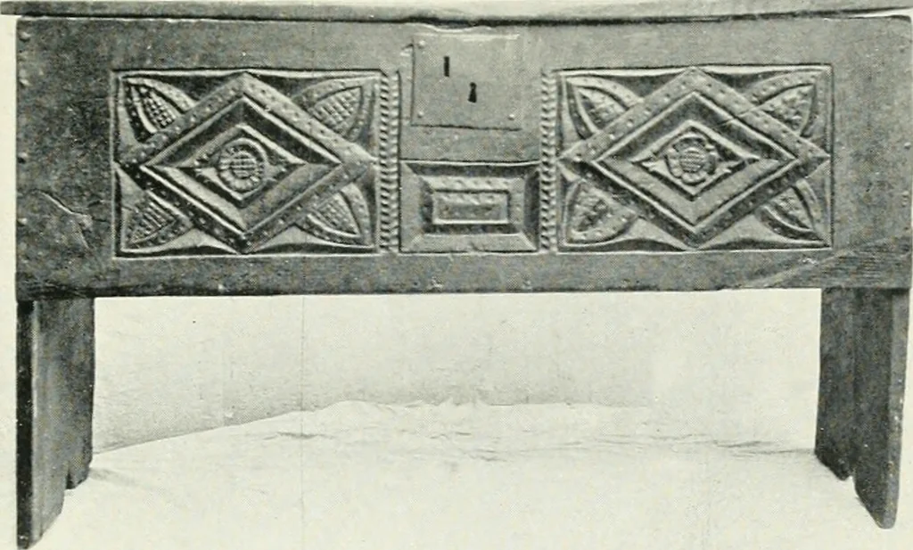 An illustration from Chats on cottage and farmhouse furniture, 1911, leaf 34