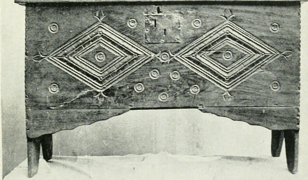 An illustration from Chats on cottage and farmhouse furniture, 1911, leaf 34