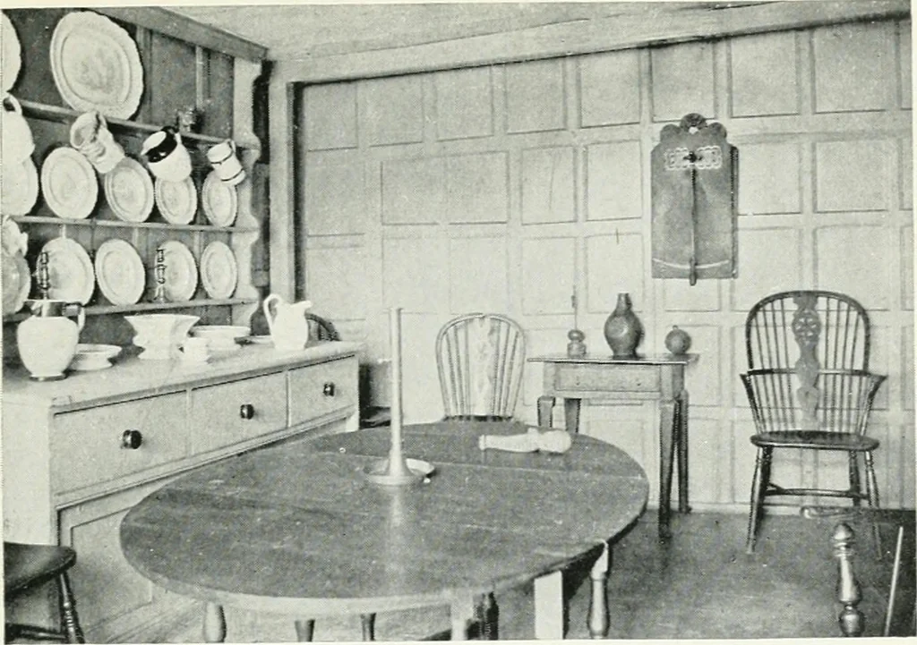 An illustration from Chats on cottage and farmhouse furniture, 1911, leaf 44