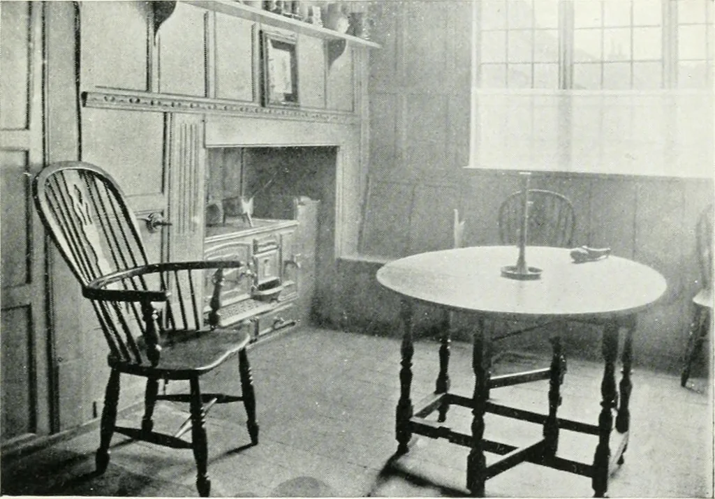 An illustration from Chats on cottage and farmhouse furniture, 1911, leaf 44