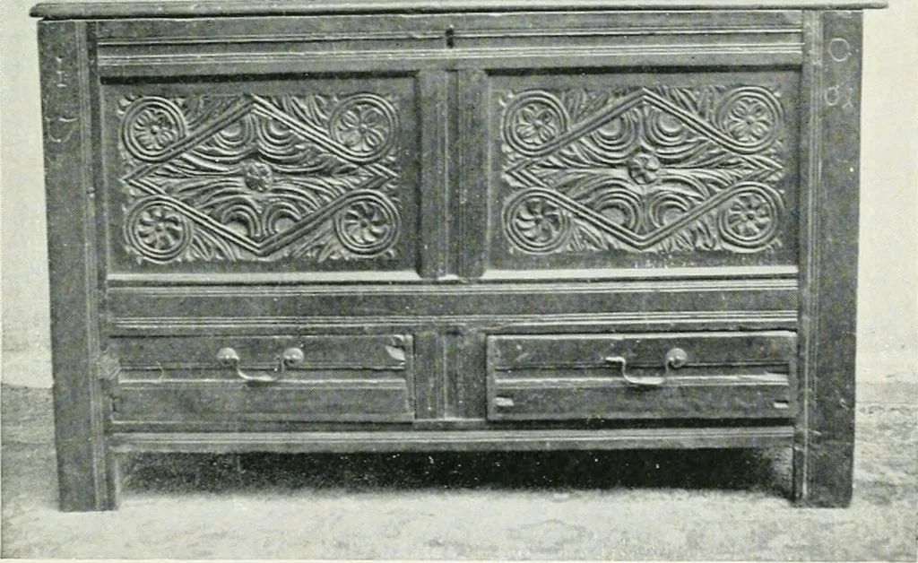 An illustration from Chats on cottage and farmhouse furniture, 1911, leaf 58