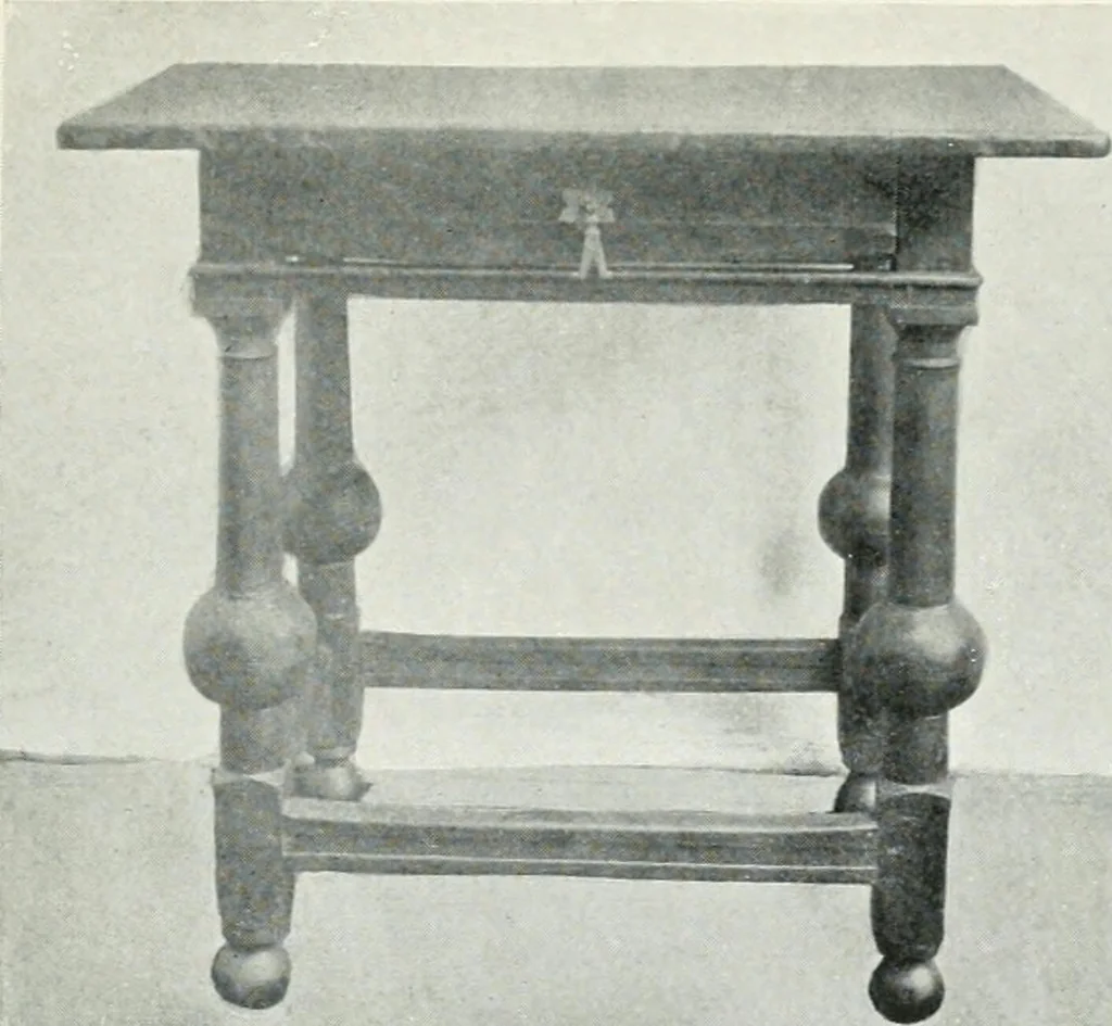 An illustration from Chats on cottage and farmhouse furniture, 1911, leaf 62