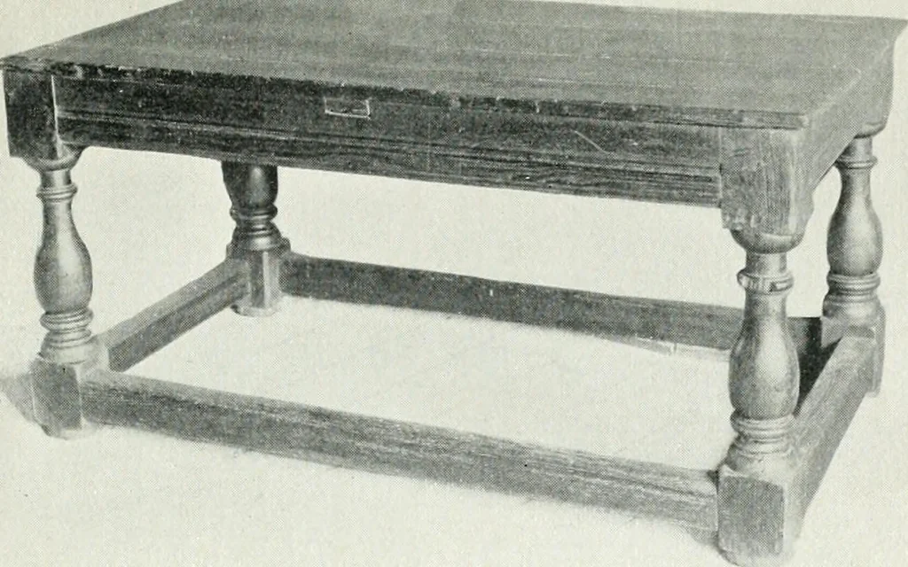 An illustration from Chats on cottage and farmhouse furniture, 1911, leaf 68