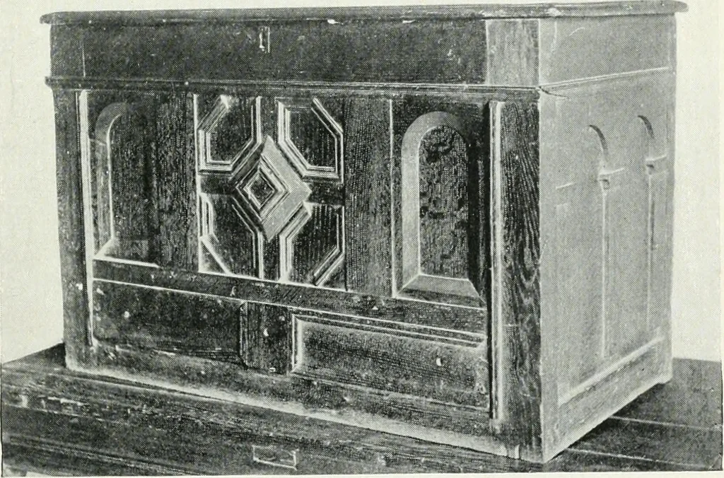An illustration from Chats on cottage and farmhouse furniture, 1911, leaf 68