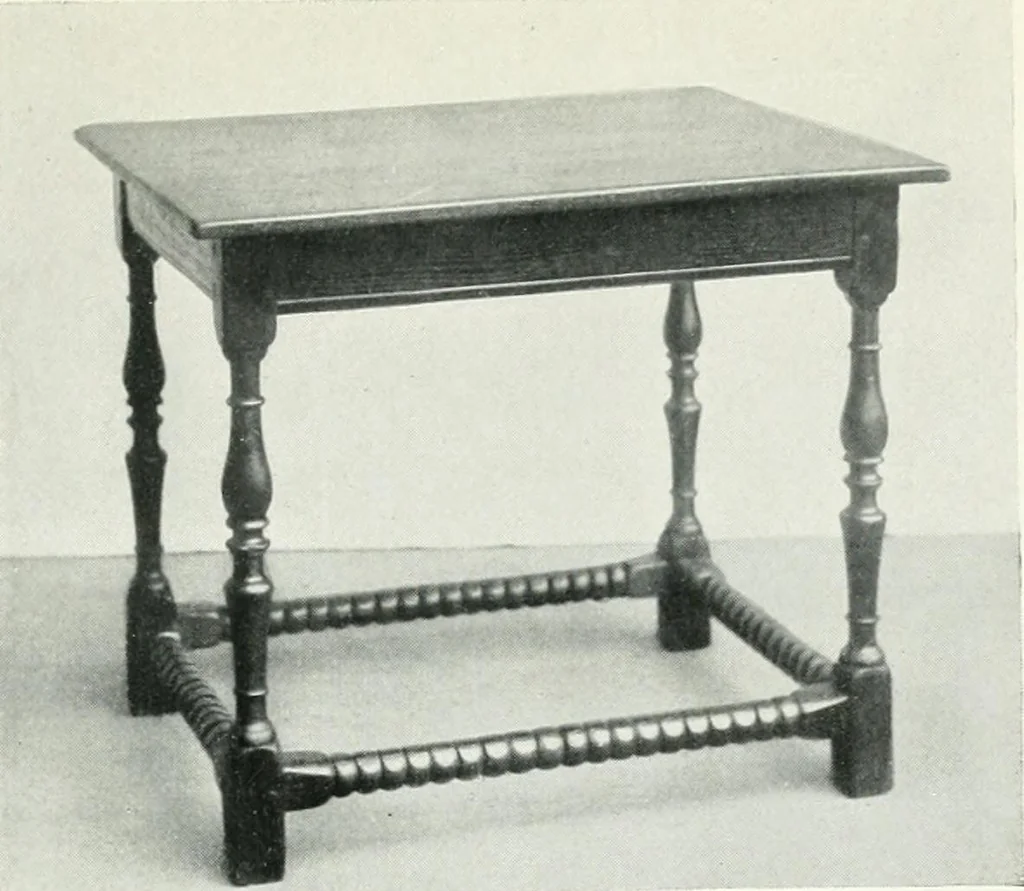 An illustration from Chats on cottage and farmhouse furniture, 1911, leaf 70