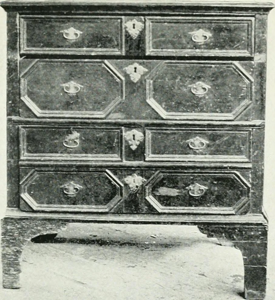 An illustration from Chats on cottage and farmhouse furniture, 1911, leaf 74