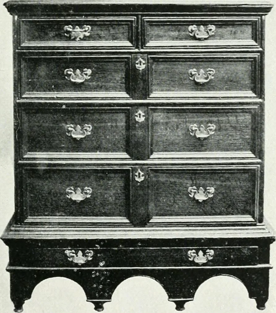 An illustration from Chats on cottage and farmhouse furniture, 1911, leaf 74