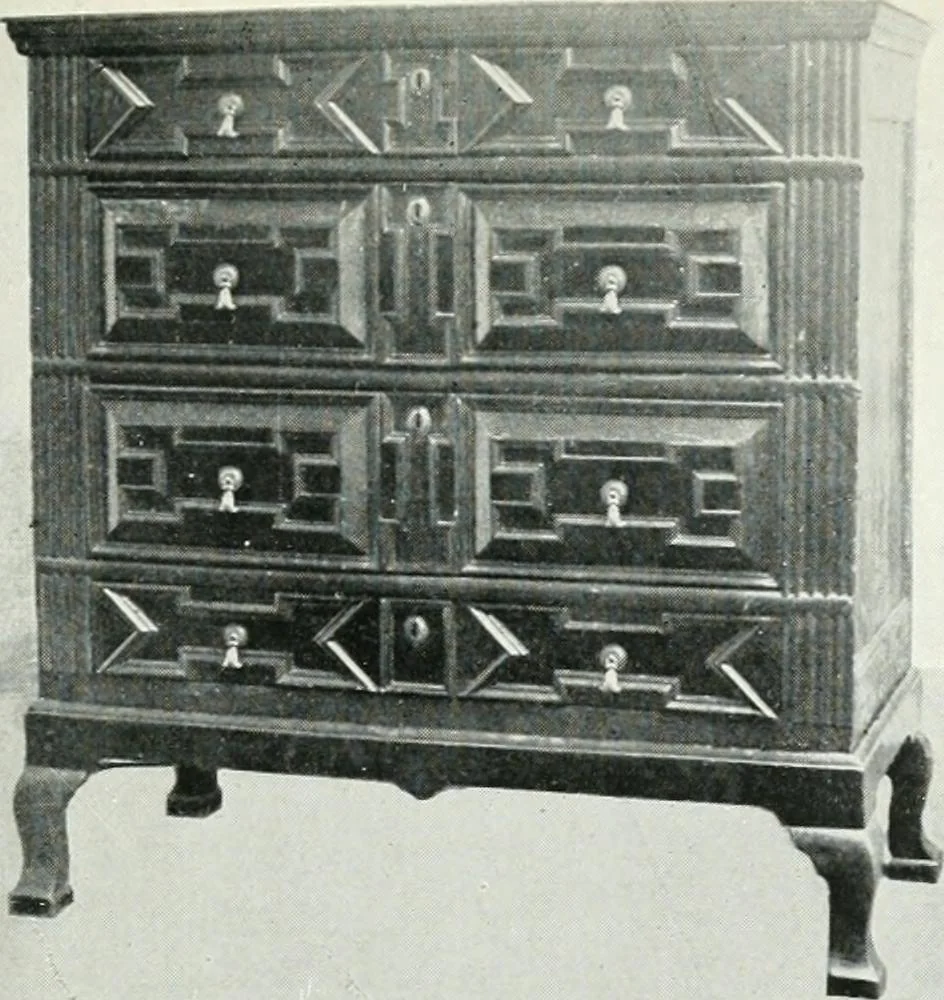An illustration from Chats on cottage and farmhouse furniture, 1911, leaf 78