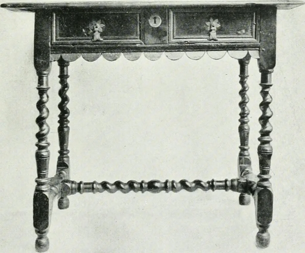 An illustration from Chats on cottage and farmhouse furniture, 1911, leaf 78