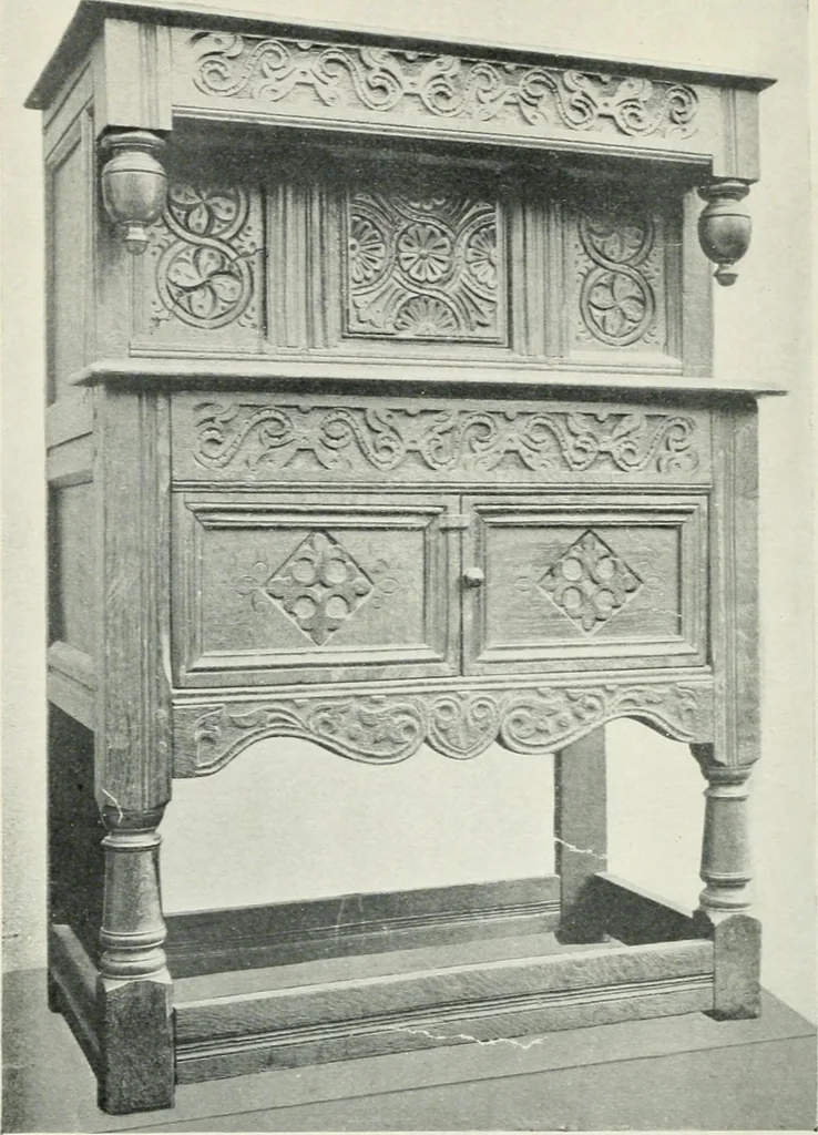 An illustration from Chats on cottage and farmhouse furniture, 1911, leaf 9