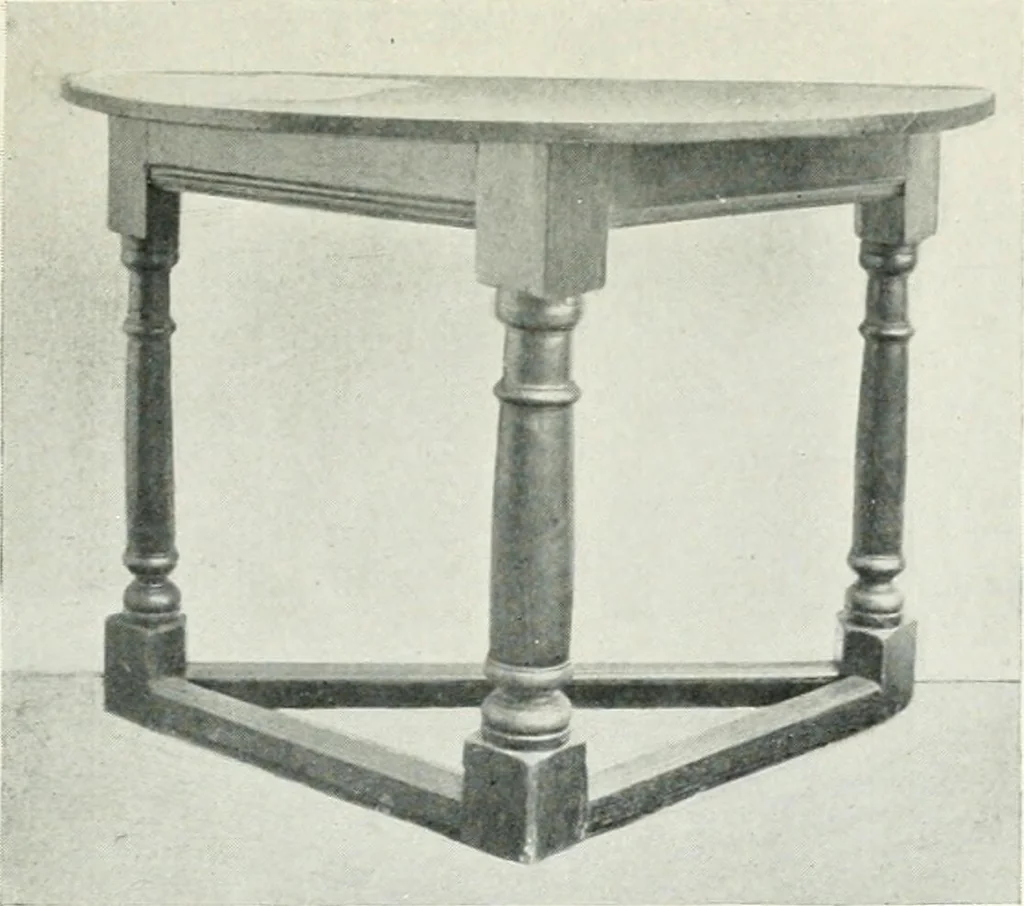 An illustration from Chats on cottage and farmhouse furniture, 1911, leaf 92