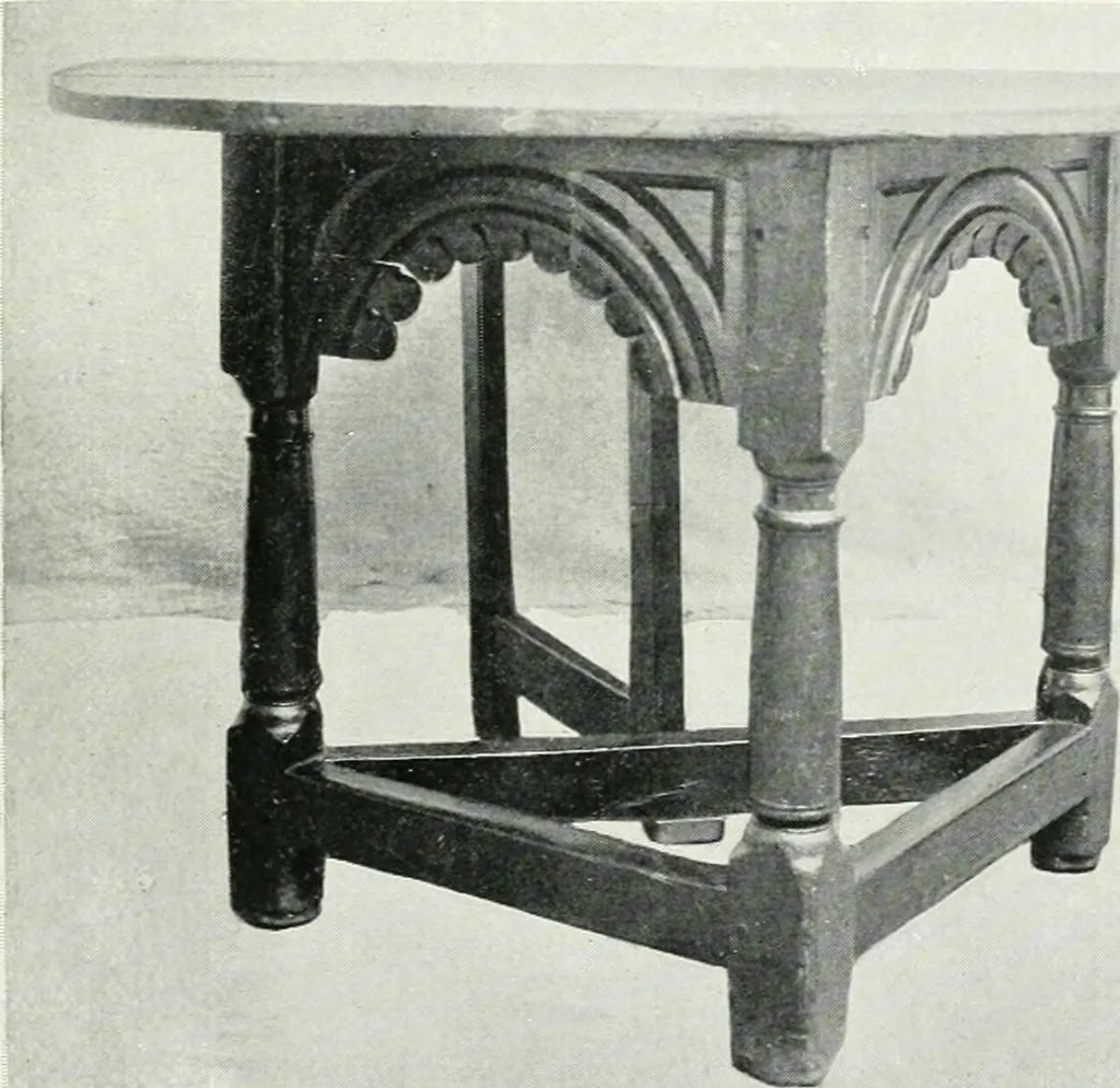 An illustration from Chats on cottage and farmhouse furniture, 1911, leaf 92