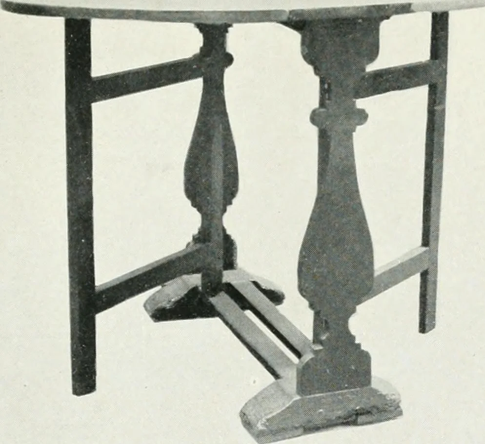 An illustration from Chats on cottage and farmhouse furniture, 1911, leaf 96