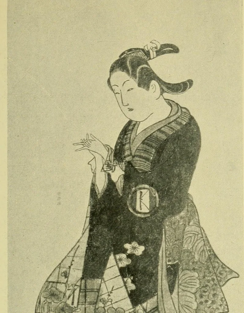 An illustration from Chats on Japanese prints, 1915, leaf 105