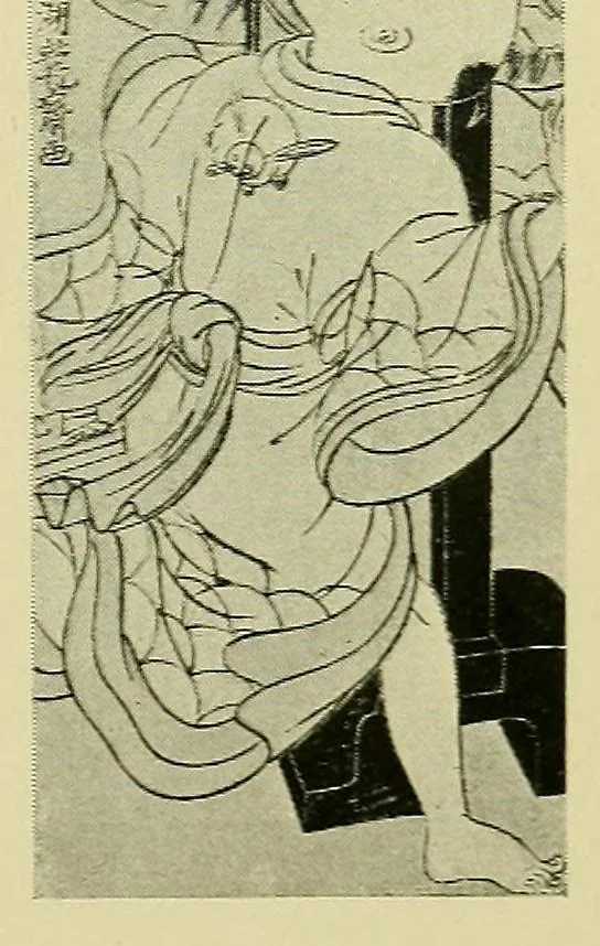 An illustration from Chats on Japanese prints, 1915, leaf 173