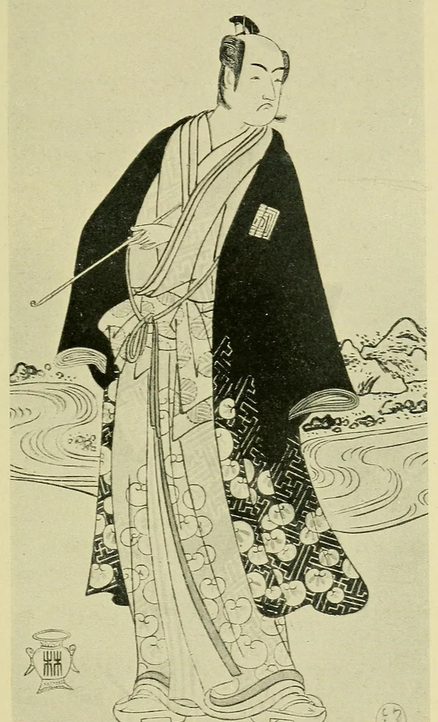 An illustration from Chats on Japanese prints, 1915, leaf 203