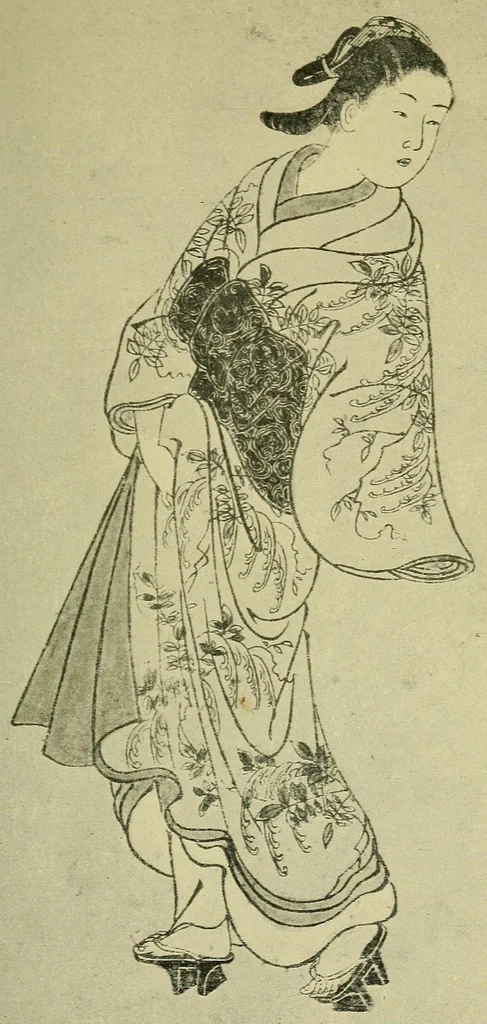 An illustration from Chats on Japanese prints, 1915, leaf 85