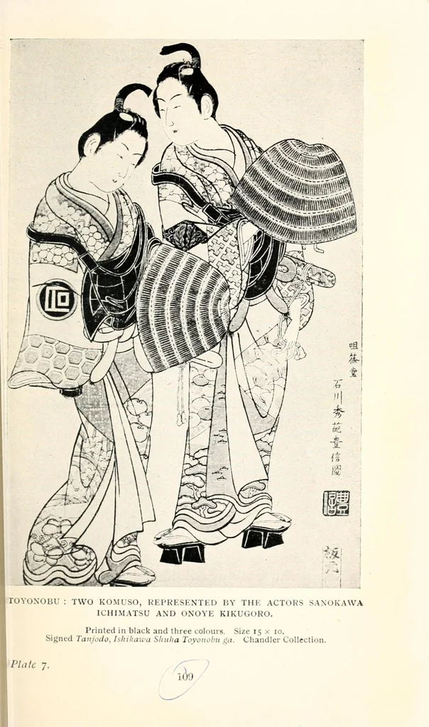 An illustration from Chats on Japanese prints, 1915, leaf 113