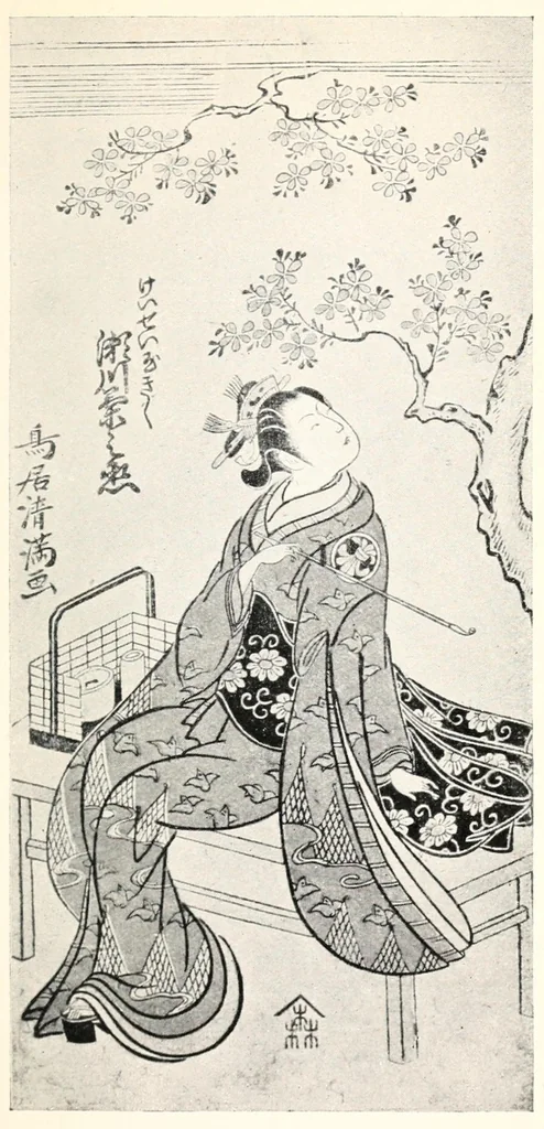 An illustration from Chats on Japanese prints, 1915, leaf 121