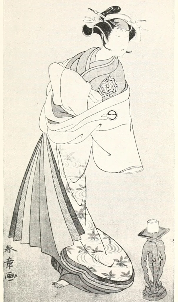 An illustration from Chats on Japanese prints, 1915, leaf 187