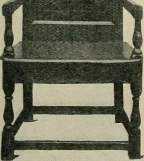 An illustration from Chats on old furniture : a practical guide for collectors, 1906, leaf 102