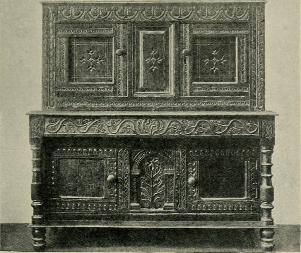 An illustration from Chats on old furniture : a practical guide for collectors, 1906, leaf 106