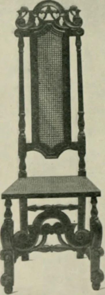 An illustration from Chats on old furniture : a practical guide for collectors, 1906, leaf 127