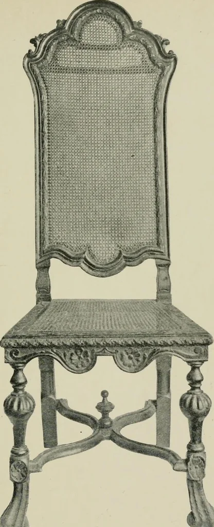 An illustration from Chats on old furniture : a practical guide for collectors, 1906, leaf 128
