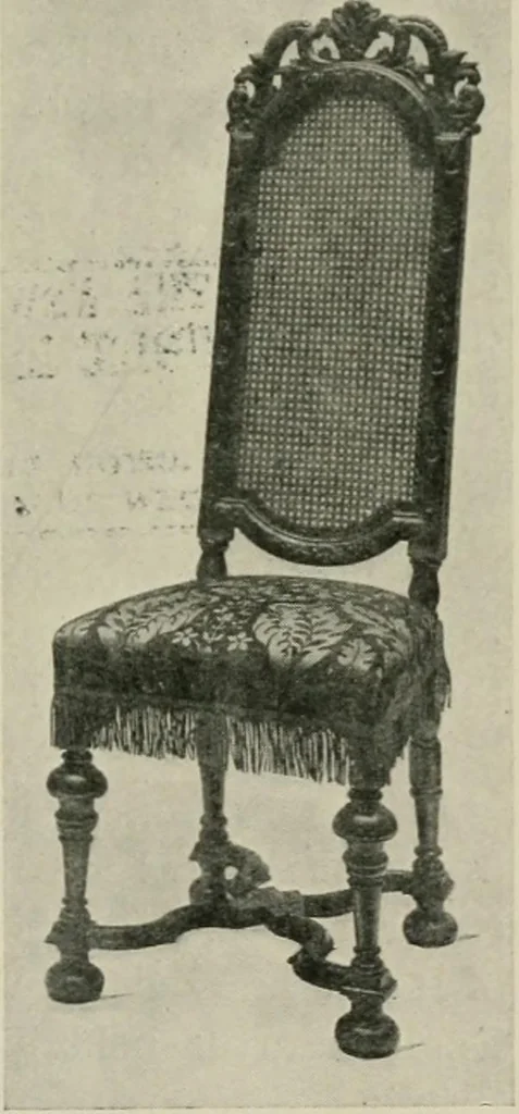 An illustration from Chats on old furniture : a practical guide for collectors, 1906, leaf 130