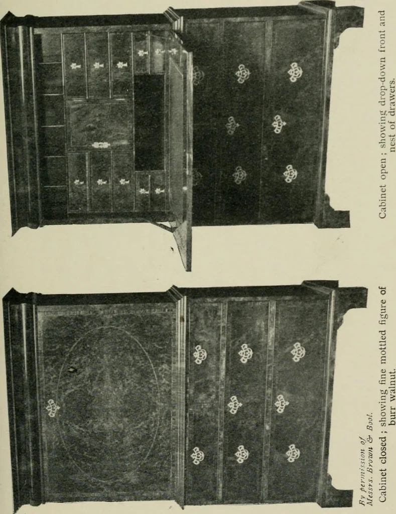 An illustration from Chats on old furniture : a practical guide for collectors, 1906, leaf 146